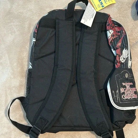Disney Tim Burtons A Nightmare before Christmas backpack never used tags on - Picture 3 of 4